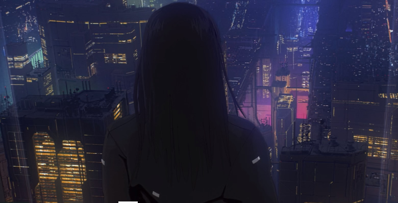 Court métrage d’animation Retrowave cyberpunk : Showtime