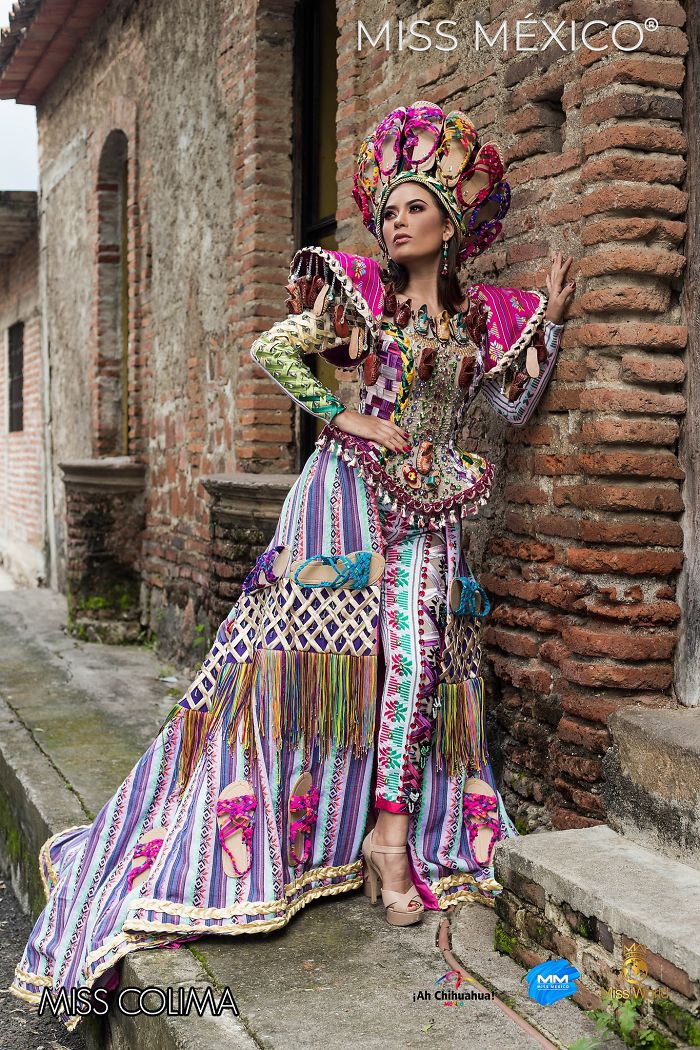 Les superbes costumes des miss mexico 2020 12