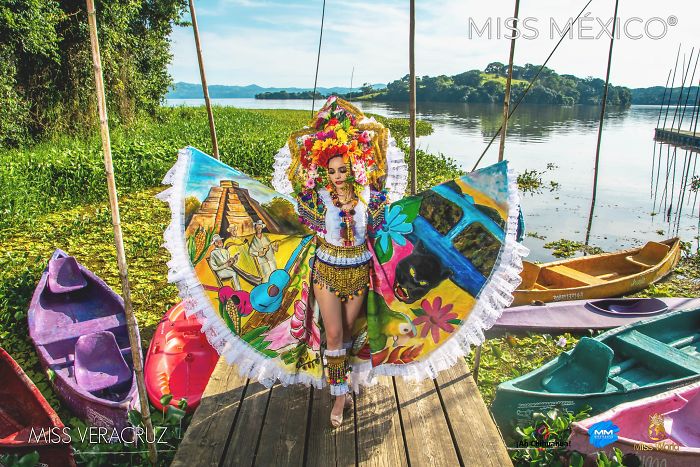 Les superbes costumes des miss mexico 2020 13