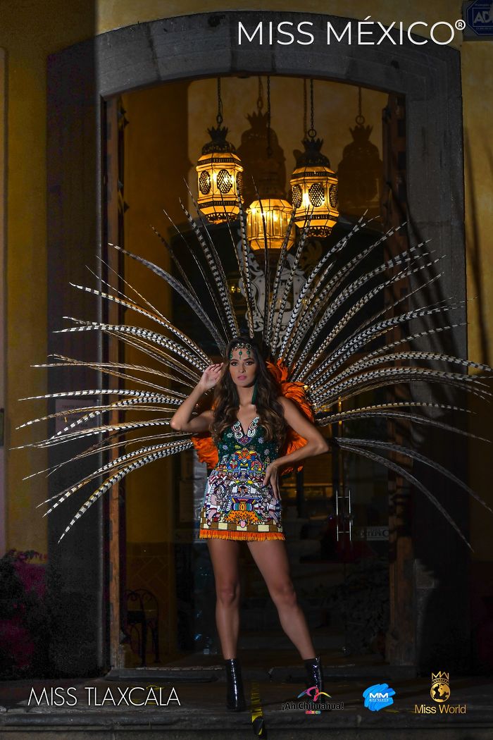 Les superbes costumes des miss mexico 2020 19