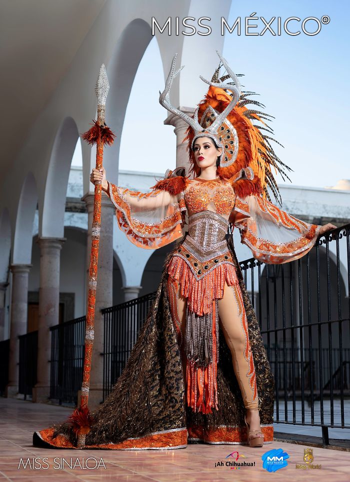 Les superbes costumes des miss mexico 2020 3