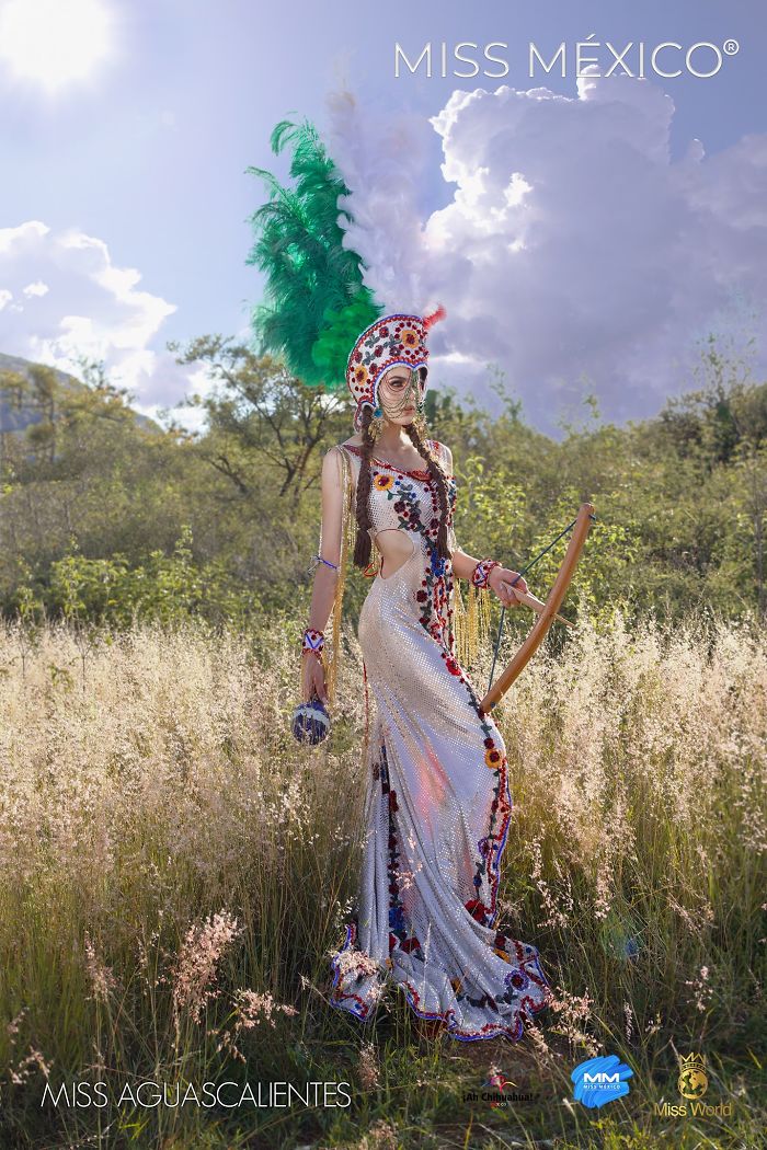 Les superbes costumes des miss mexico 2020 5