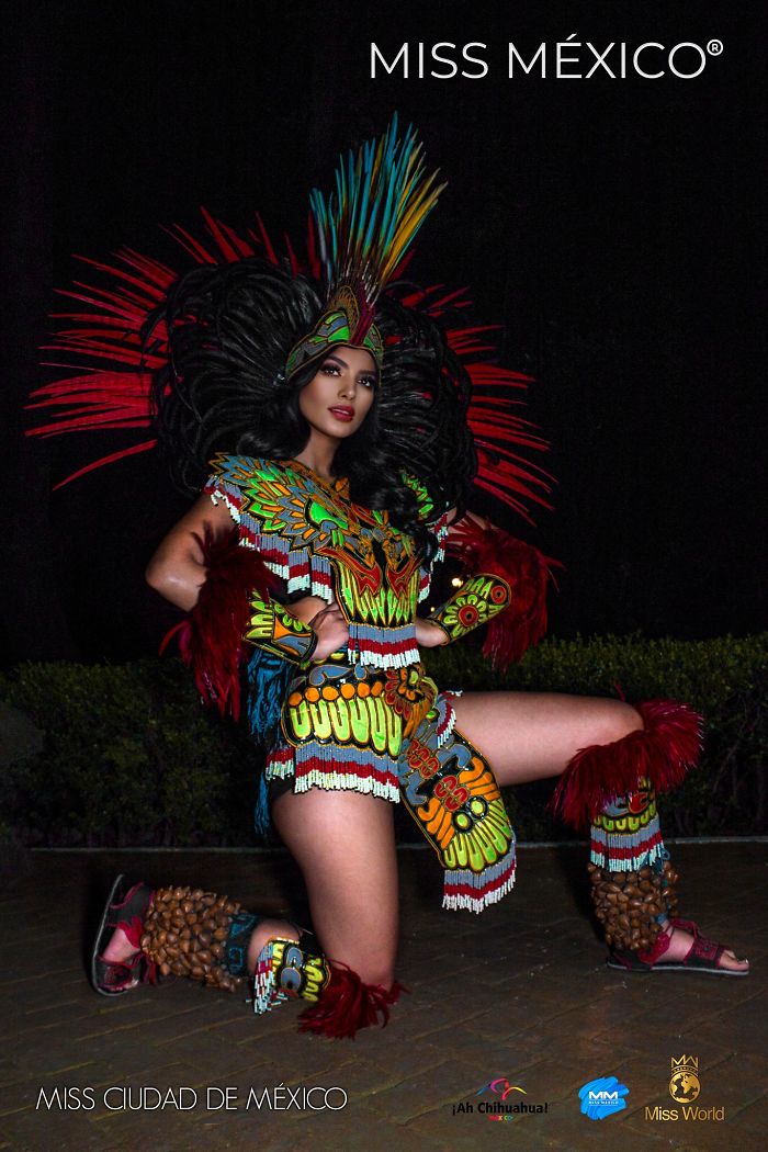 Les superbes costumes des miss mexico 2020 7