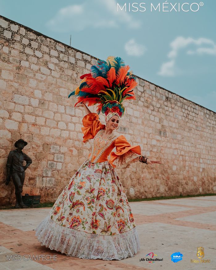 Les superbes costumes des miss mexico 2020 9