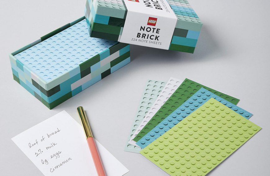 Cahier de note LEGO Note Bricks