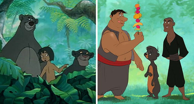 Les animaux Disney en humain et vice-versa