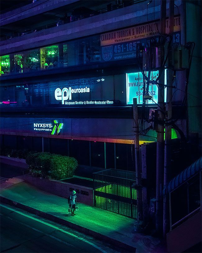 Superbes photos Cyberpunk de Manille aux Philippines 15