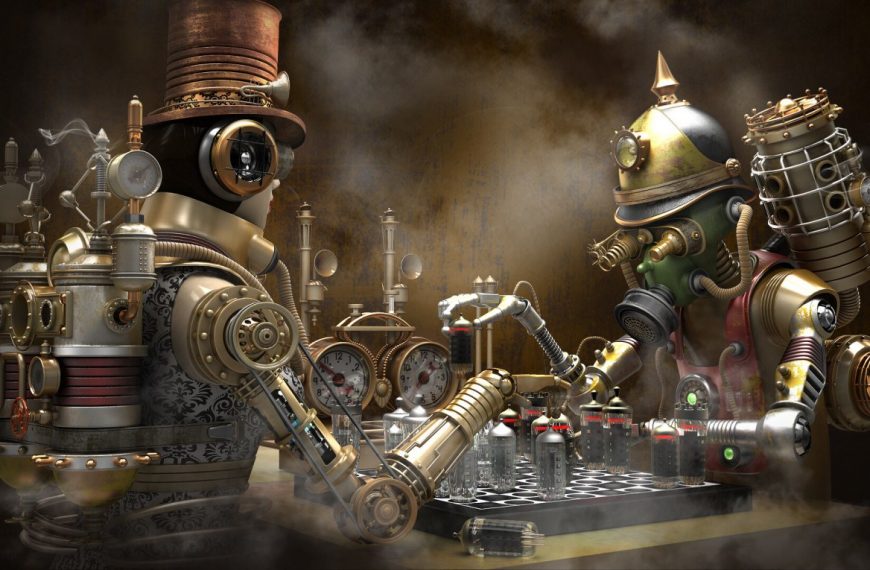 Un monde Steampunk magnifique