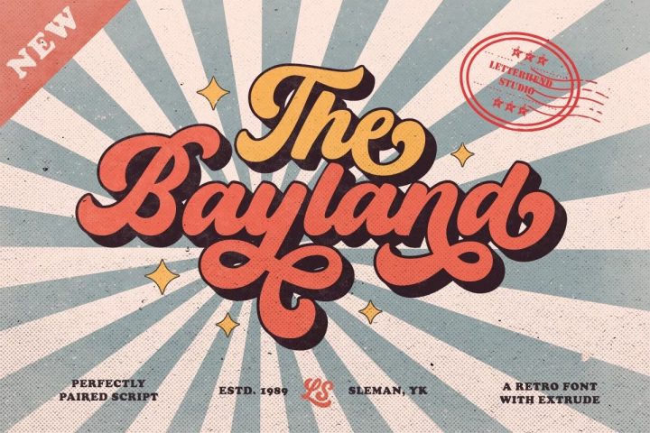 Typographie Disco : The Bayland 1