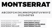 Comment utiliser Montserrat dans un design moderne