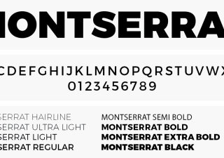 Comment utiliser Montserrat dans un design moderne