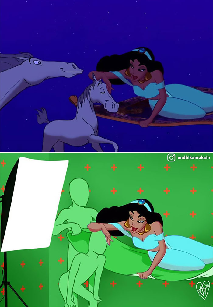 Les coulisses des tournages Disney 8