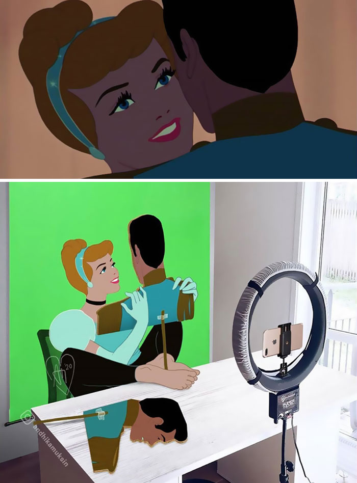 Les coulisses des tournages Disney 12