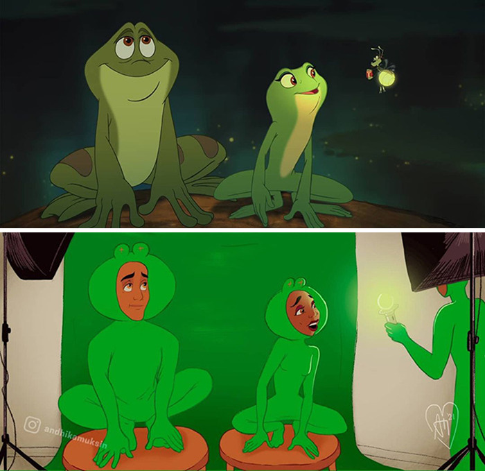 Les coulisses des tournages Disney 14