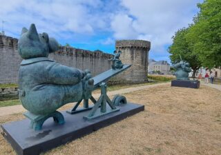 Sculptures Le Chat à Guérande