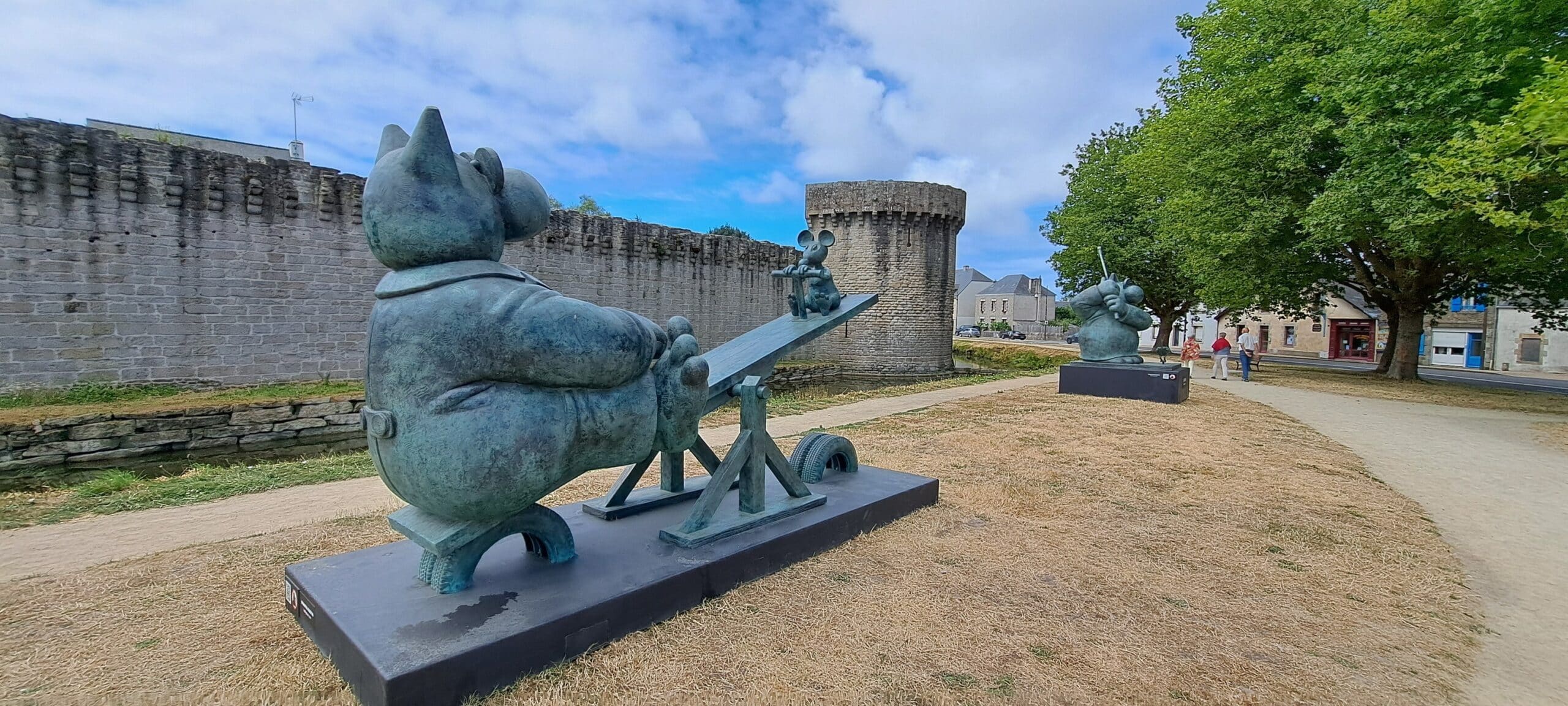 Sculptures Le Chat à Guérande